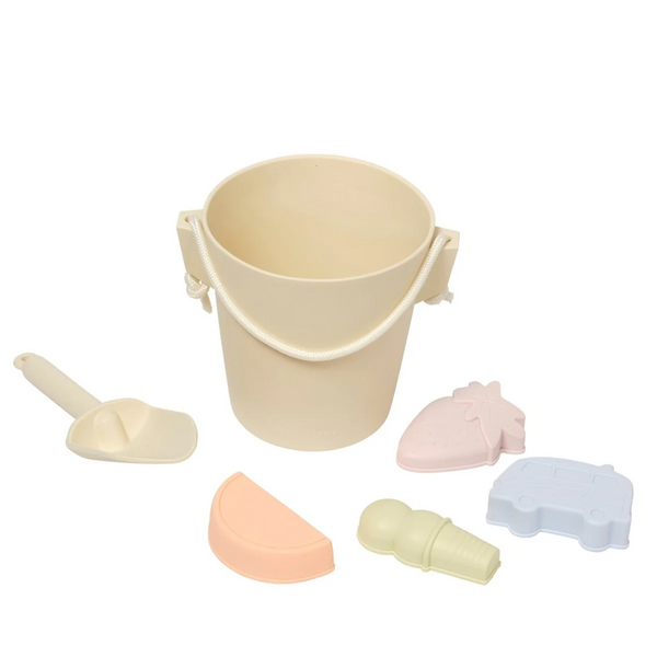 Silicone Bucket and Spade Set - Apple Sorbet Multi