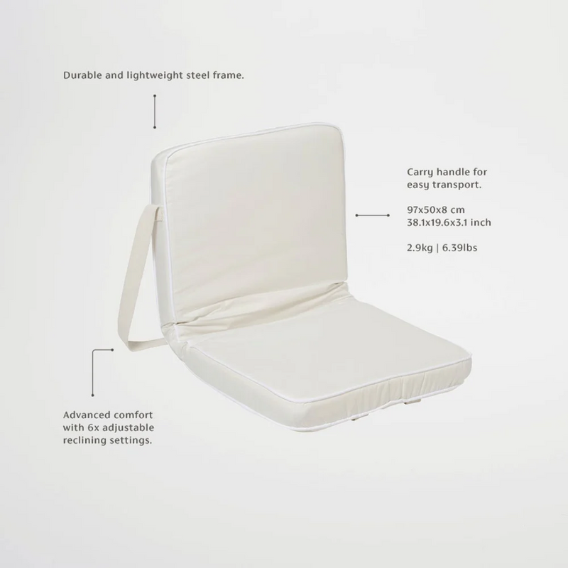 Take Anywhere Folding Chair - Casa Cream