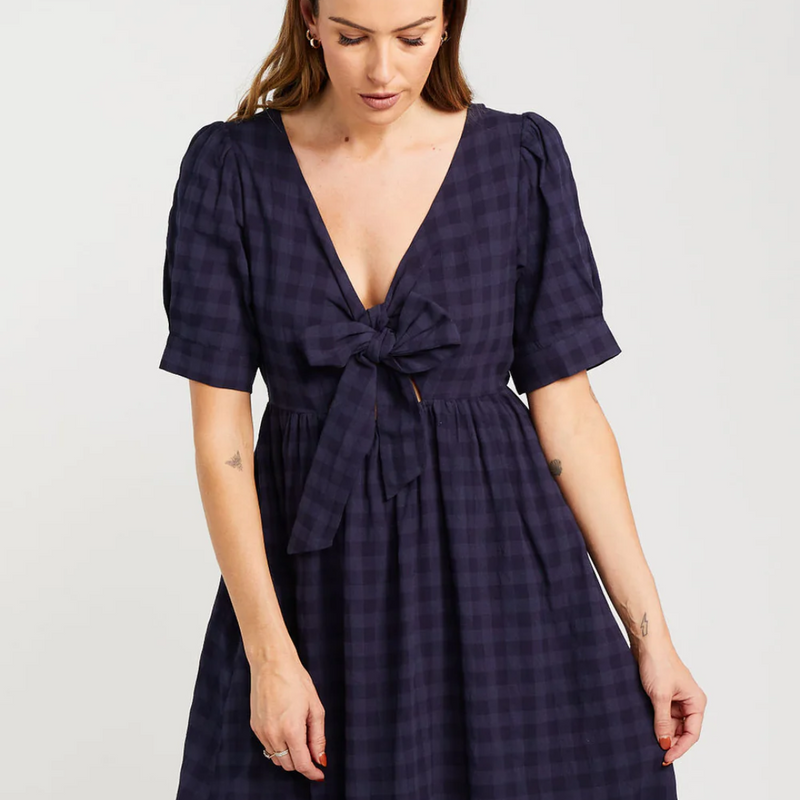Dazzling Dress - Navy