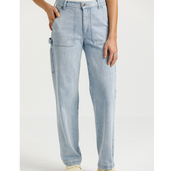 Helpful Jean - Stone Wash Denim