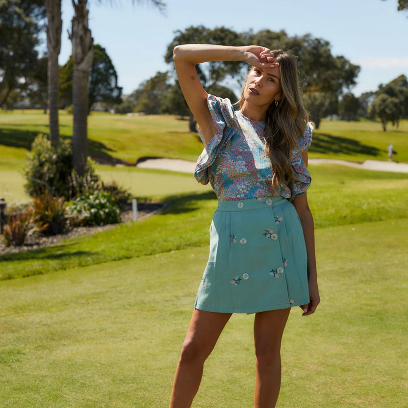 Sashay Top - Floral Frenzy