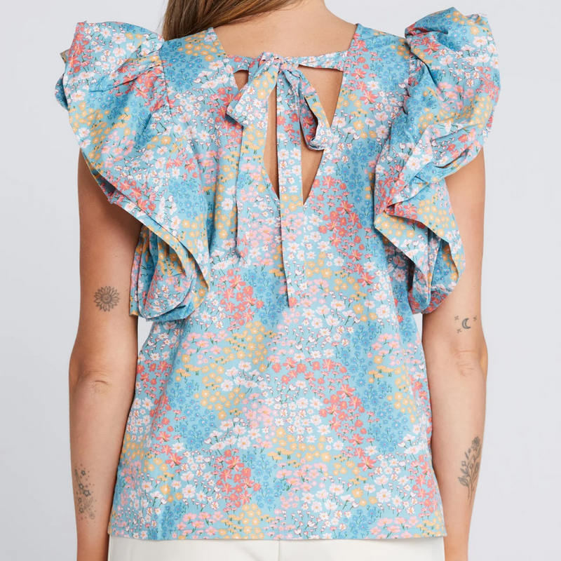 Sashay Top - Floral Frenzy