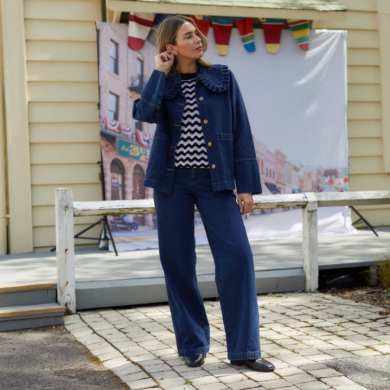 Unwind Jean - Indigo Denim