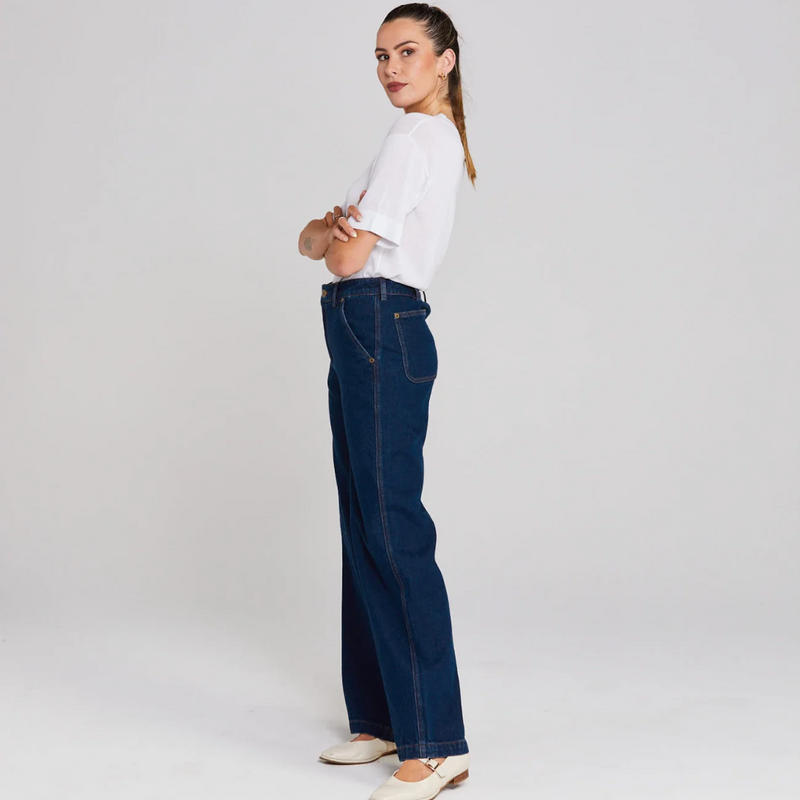 Unwind Jean - Indigo Denim
