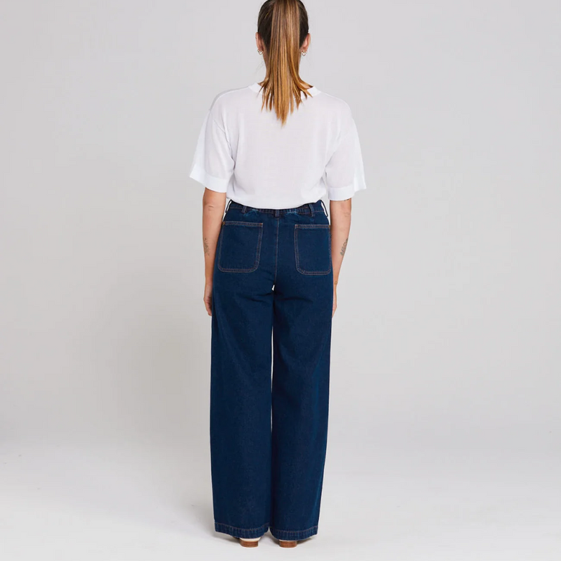 Unwind Jean - Indigo Denim
