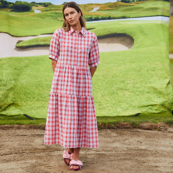 Luna Dress - Check Mate