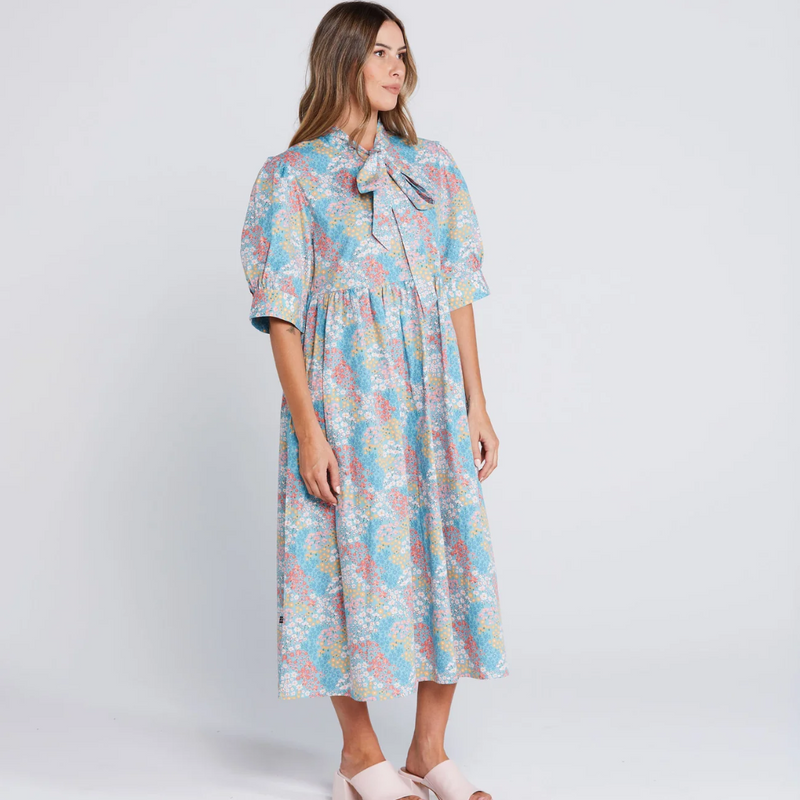 Nightfall Dress - Floral Frenzy