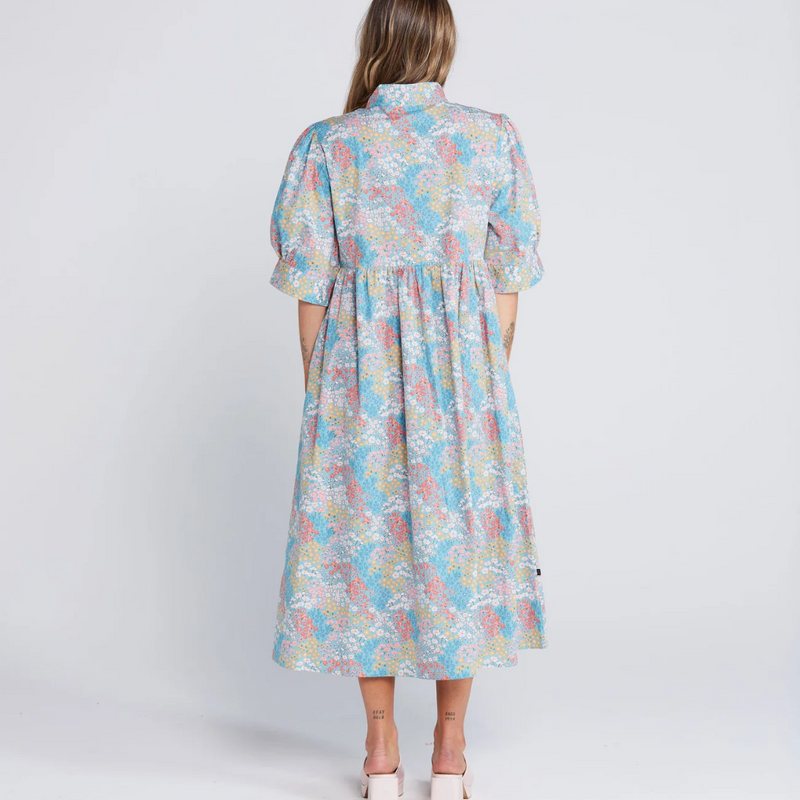 Nightfall Dress - Floral Frenzy