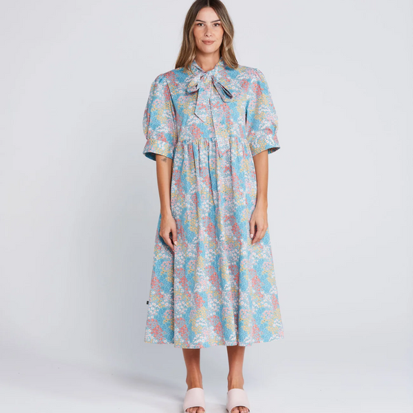 Nightfall Dress - Floral Frenzy