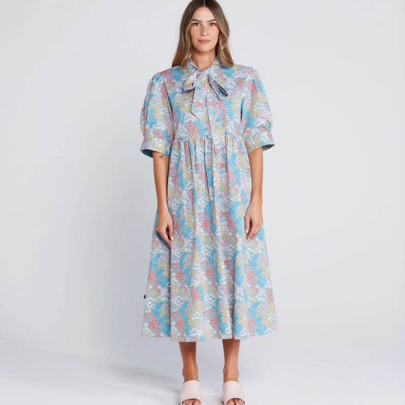 Nightfall Dress - Floral Frenzy