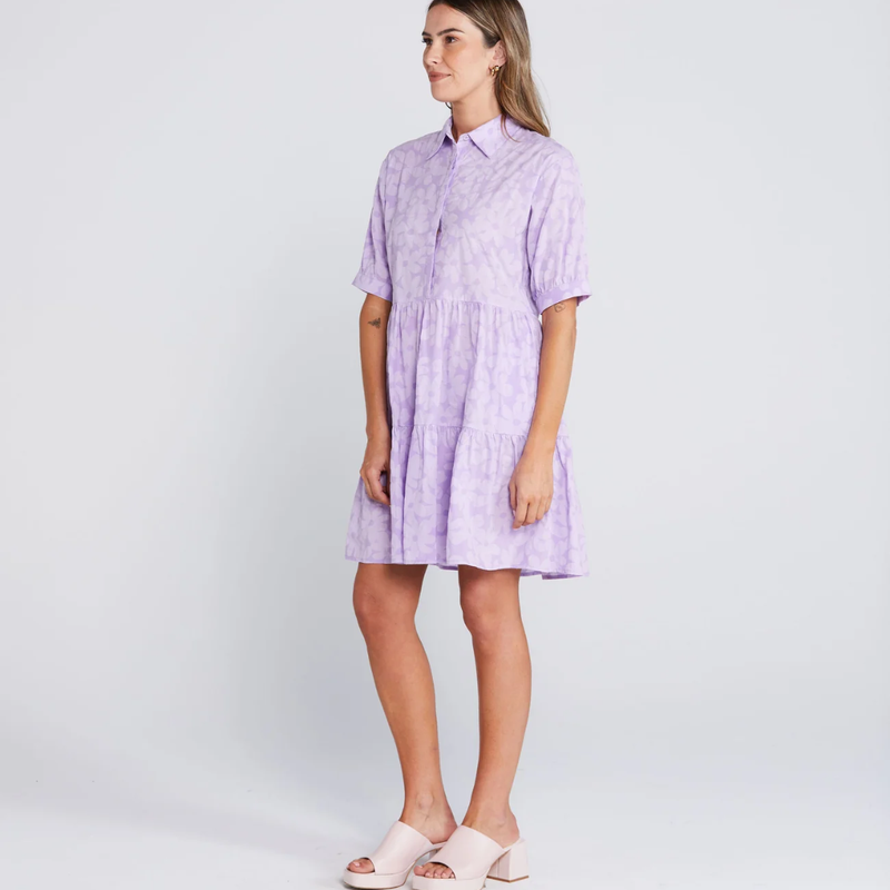 Nova Dress - Violet Daisy