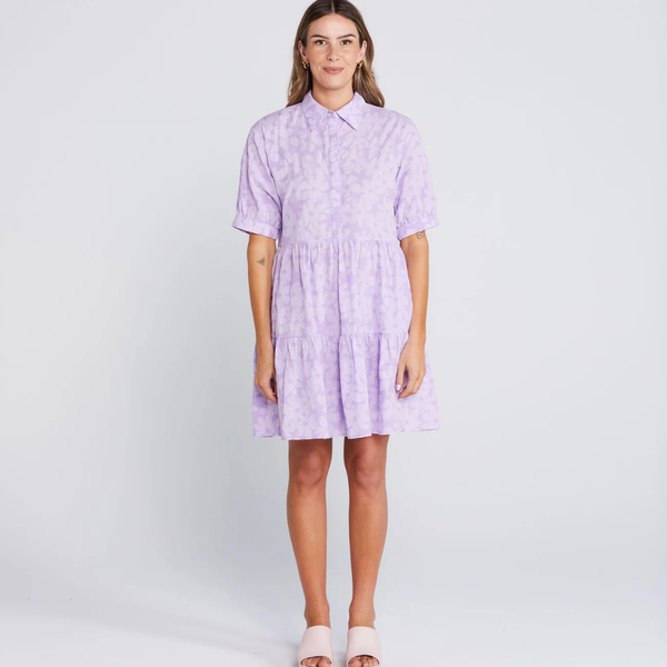 Nova Dress - Violet Daisy