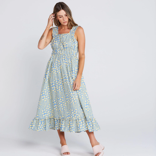 Laramie Dress - Sky Garden