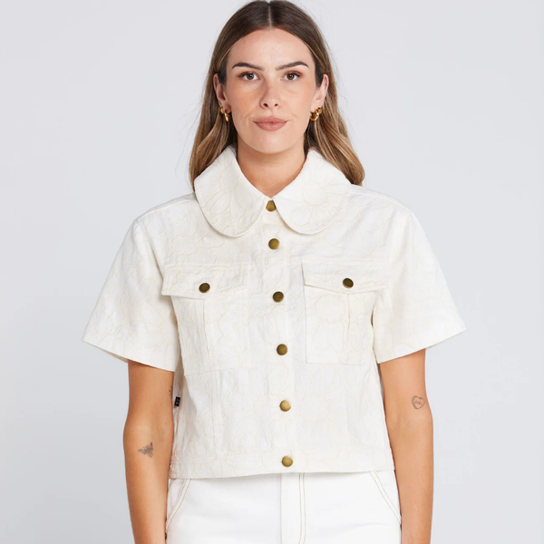 Zephrya Top - Creamy Daisy