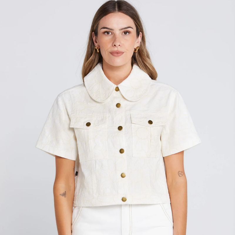 Zephrya Top - Creamy Daisy