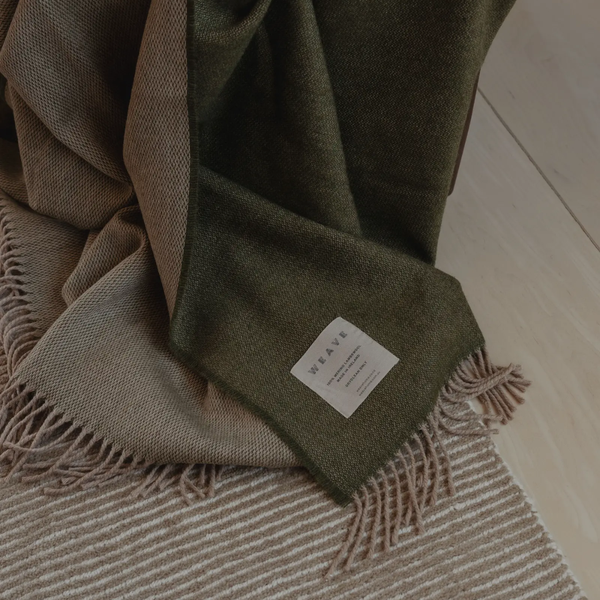 Weave Harris Throw - Moss – The Urban Studio