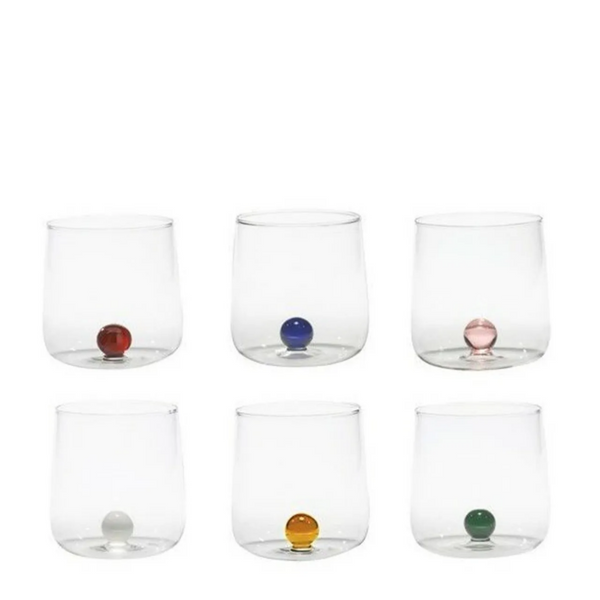 Bilia Shot Glasses - Assorted Set of 6