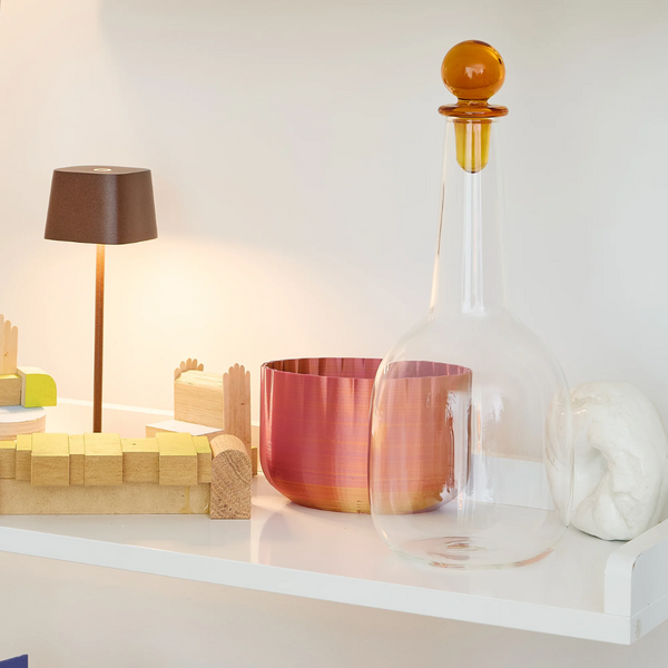 Bilia Glass Bottle - Amber