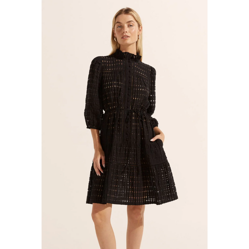 Beacon Dress - Black Window