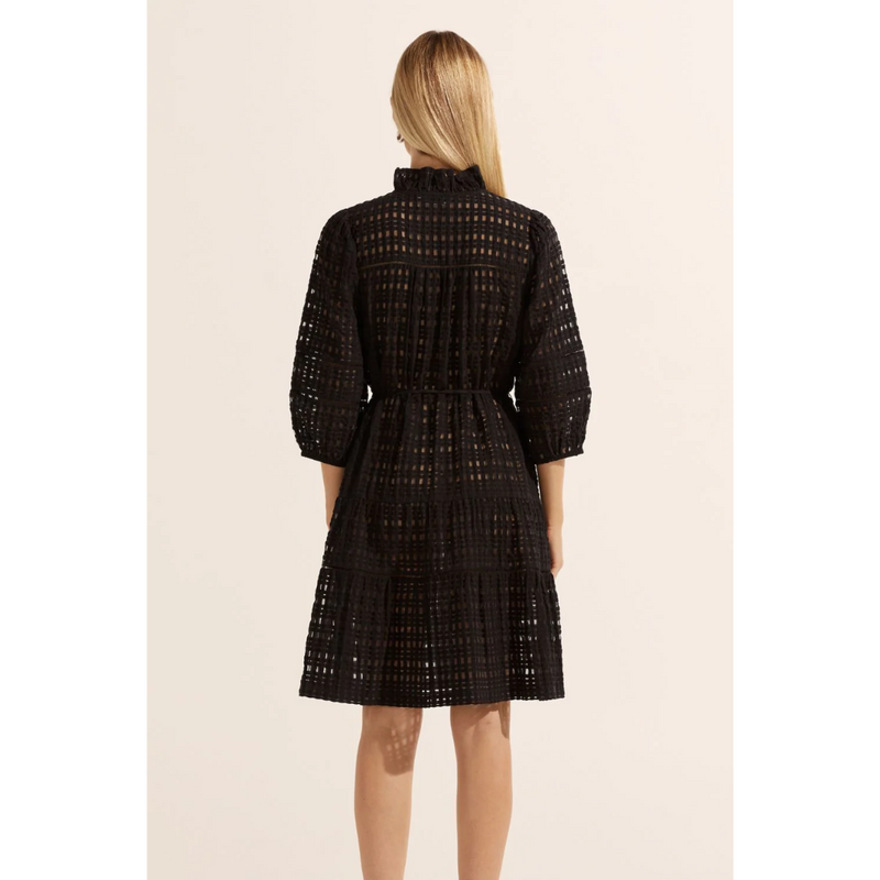 Beacon Dress - Black Window