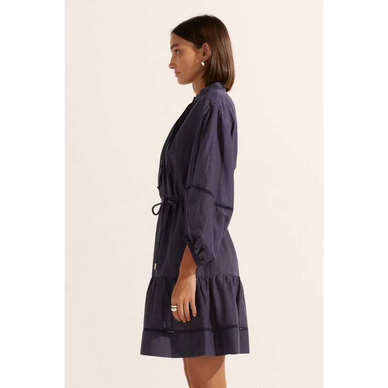 Festoon Dress - Indigo