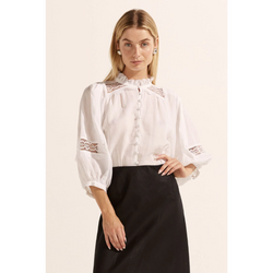 Quell Top in Porcelain