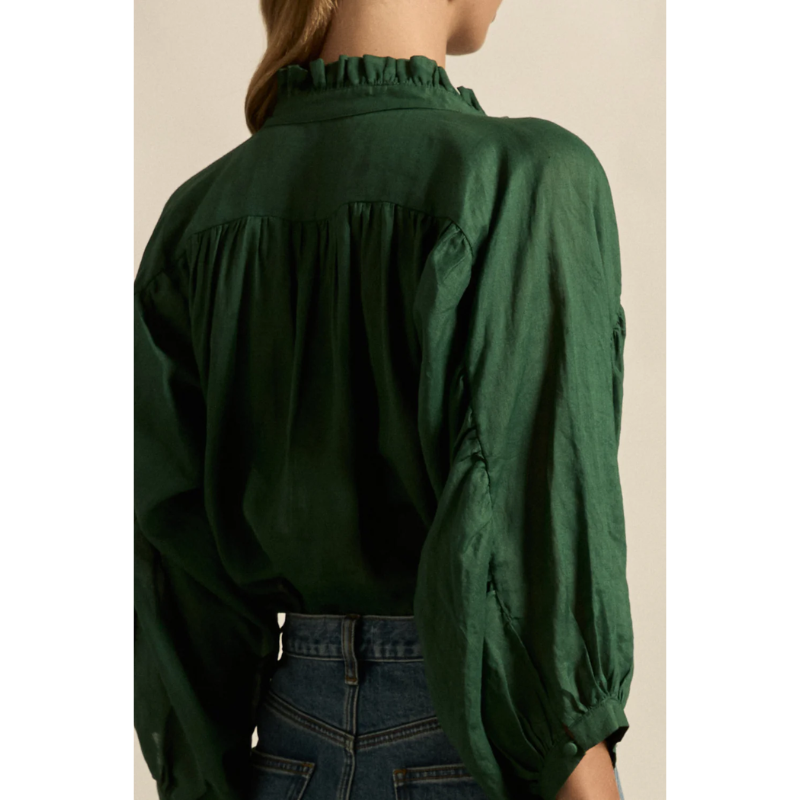 Crescendo Top - Emerald
