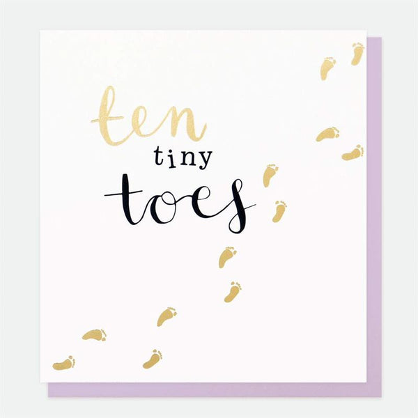 Ten Tiny Toes Card