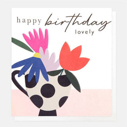 Happy Birthday Card - Lovely