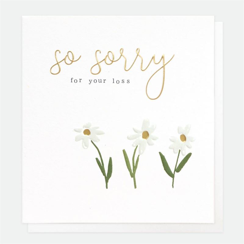 So Sorry For Your Loss Card