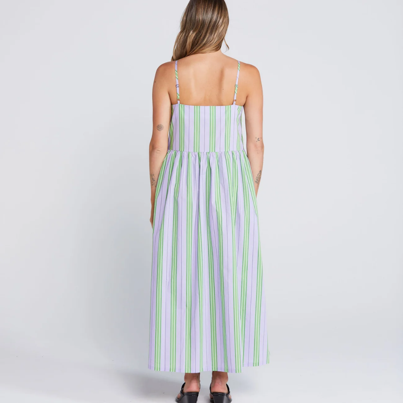 Zinnia Dress - Royal Fern
