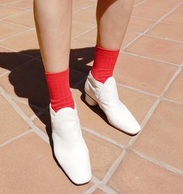 Her Socks - Classic Red