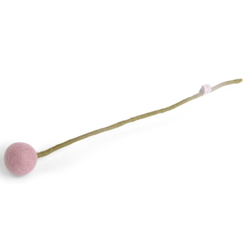 Dusty Pink Felted Flower - 3cm