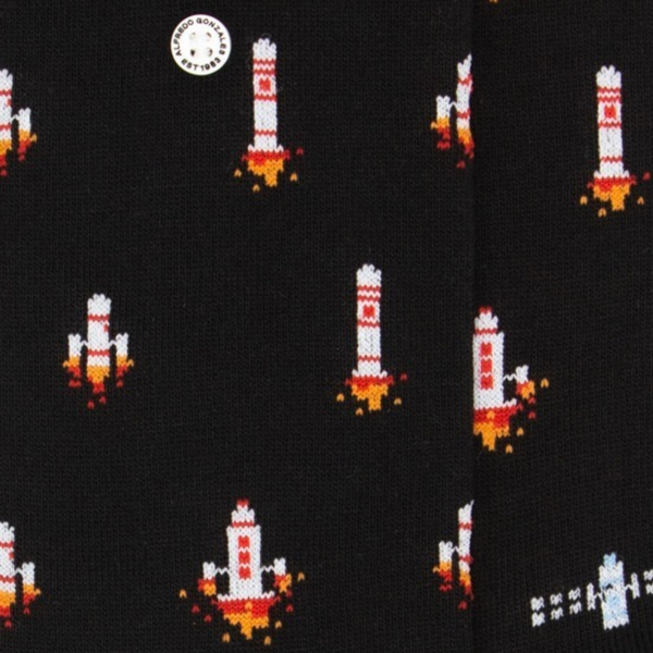 Rockets in Space Socks