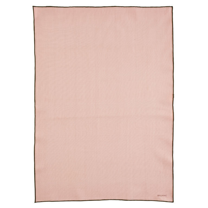 Organic Tea Towel - Rose