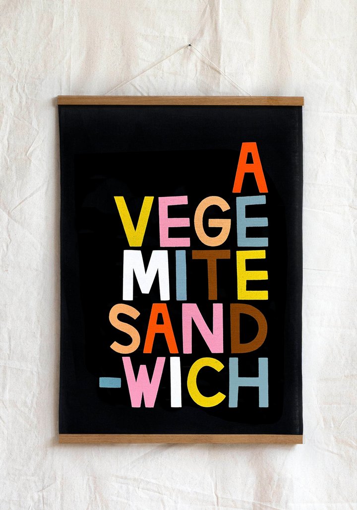 Art Tea Towel Hanger