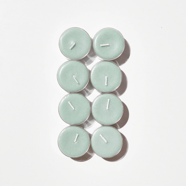 Tealight Candle 8 Pack - Jade