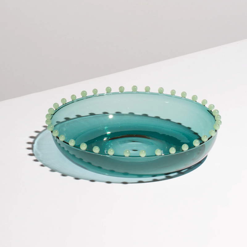 Pearl Platter - Teal +Jade