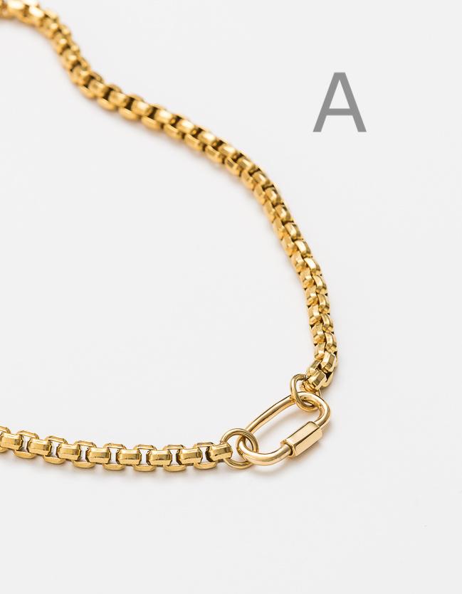 Carrier Lock - Gold Carabiner