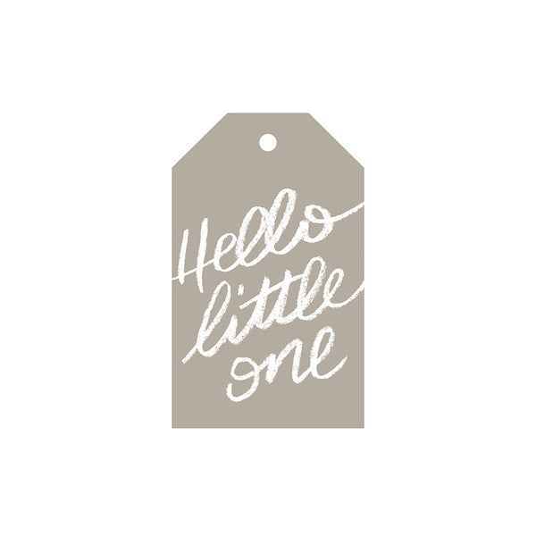 Hello Little One - Gift Tag