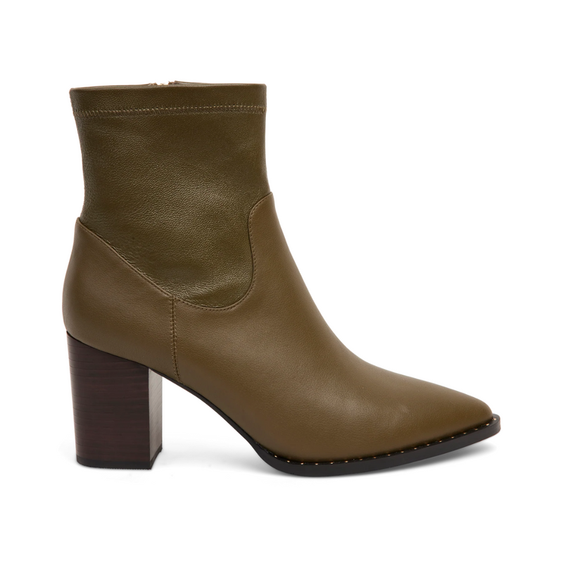 Gabby Boot - Khaki Calf