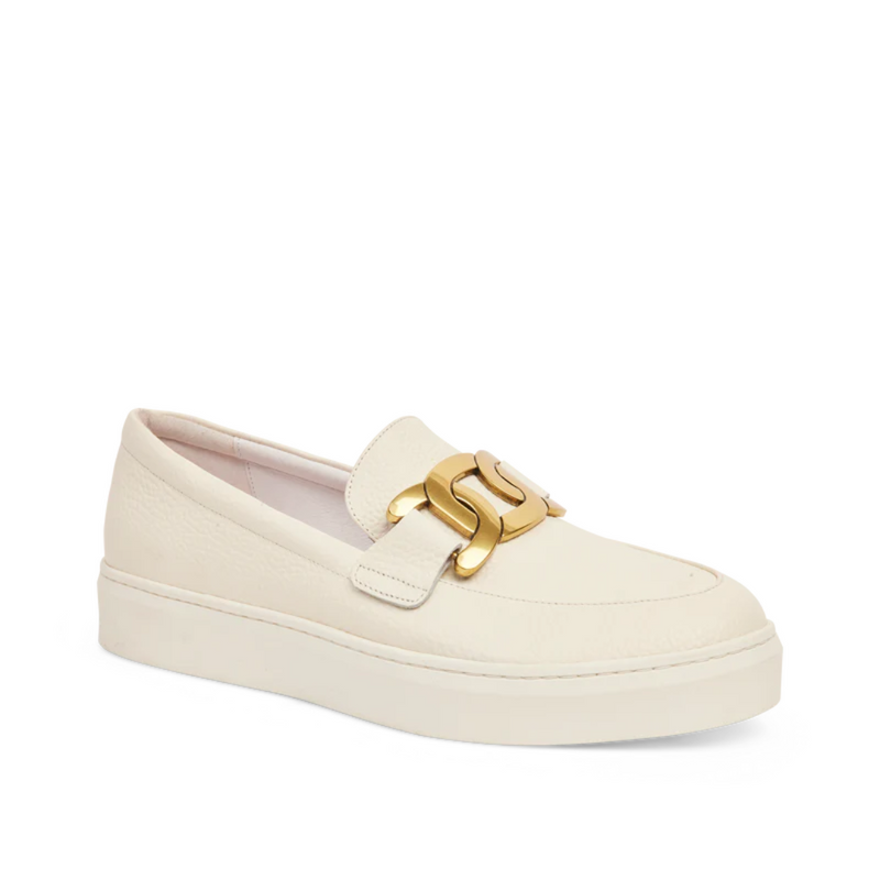 Danica Loafer - White Pebble