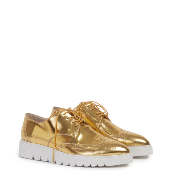 Brook Brogue - Gold Mirror