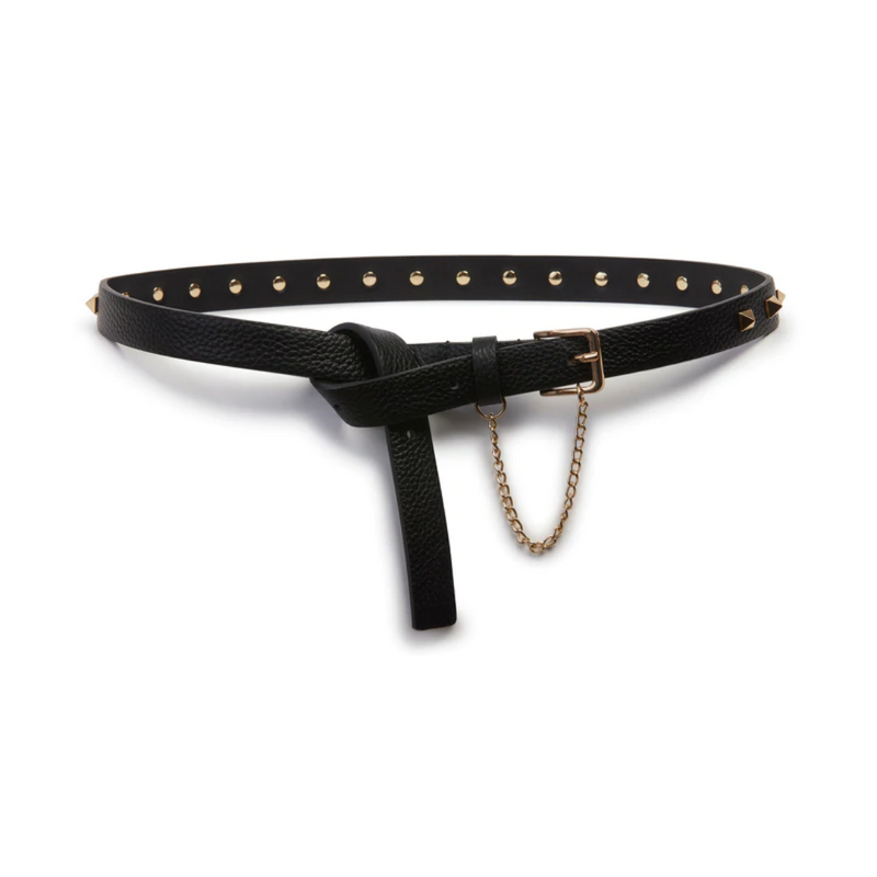 Romy Belt - Black Pebble