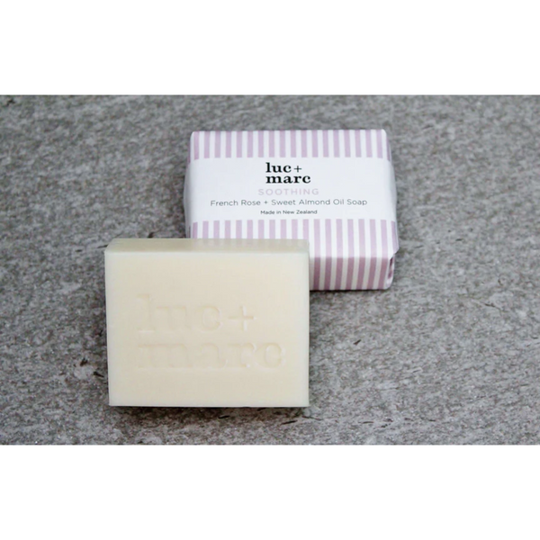 Soothing Luxury Soap - French Rose + Almond Oil