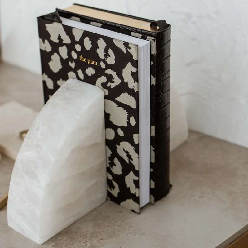 Rounded Stone Bookends