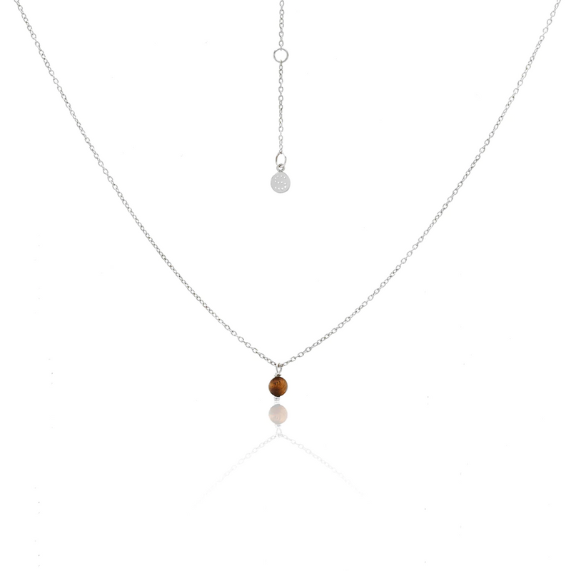 Mini Tigers Eye Necklace - 2 Colours