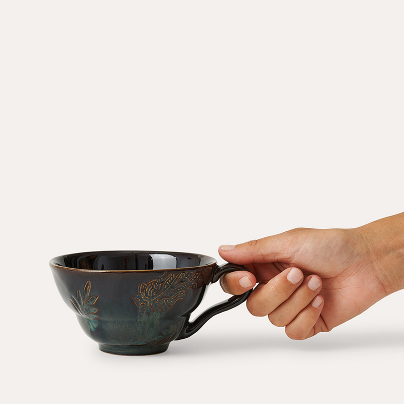 Cup with Handle - Fig