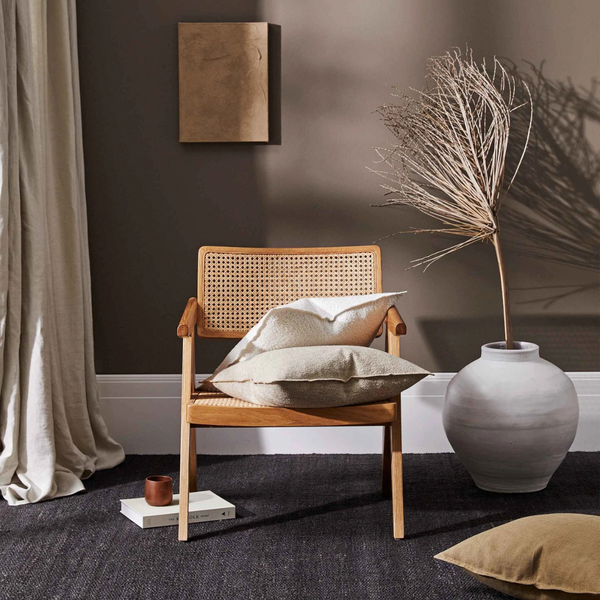 Alberto Cushion Cover - Ivory