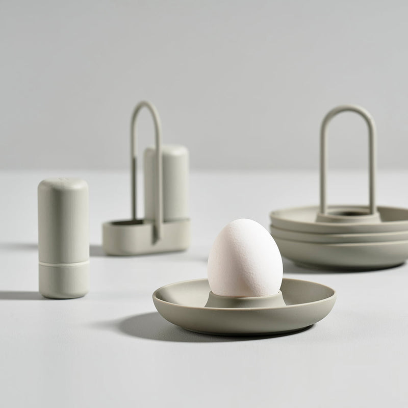Egg Cup Set - Warm Grey